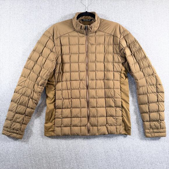 Arc'teryx Rico Jacket Men's Medium Tamais Brown Quilted Full Zip Insulated - Picture 1 of 16
